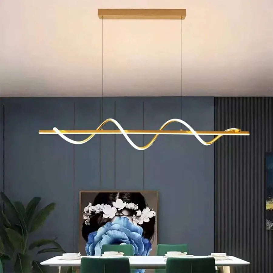 LED LULUS a Talida 80W arany távvezérlővel