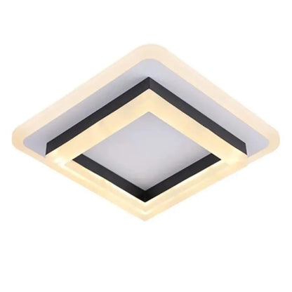 A vágy LED Vivian 24W Fekete Fehér