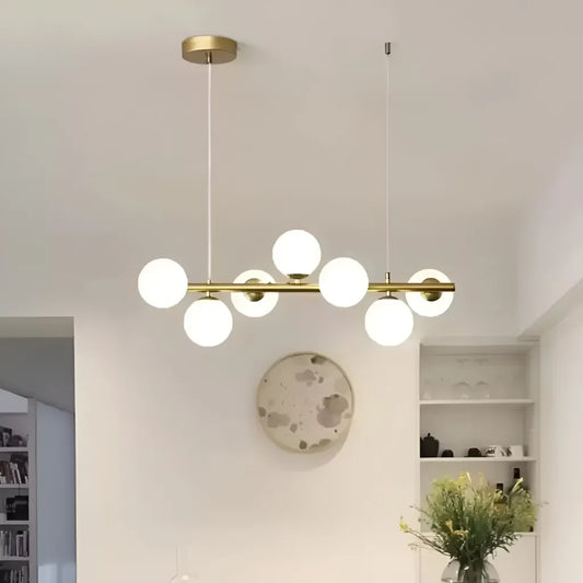 Lust Loft Pavilon, 7x G9, aranyfehér, fém, állítható magasság