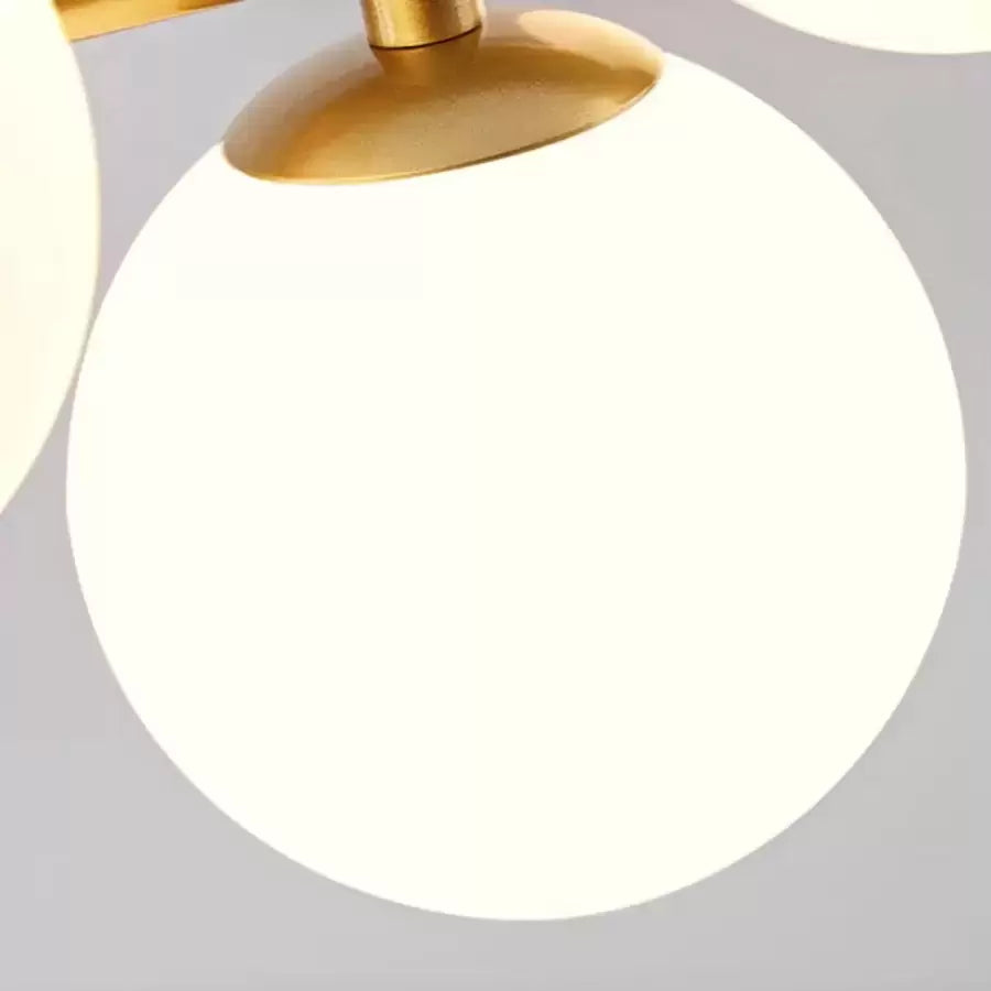 A vágy modern tetőtéri pavilon izzóval, 7x G9, arany, fém, állítható magasság