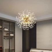 Schönbrunn Crystal Chandelier, 6x G9, 40 cm átmérőjű, fényes arany, állítható magasság