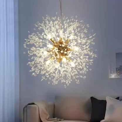 Schönbrunn Crystal Chandelier, 6x G9, 40 cm átmérőjű, fényes arany, állítható magasság