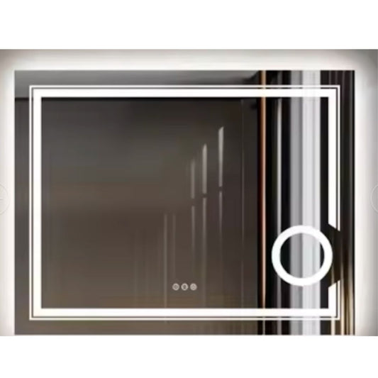 Mirror LED téglalap alakú 80x60cm Magia Essenza Touch Dimable Desprition System