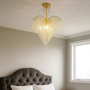 Crystal Chandelier Conwy Eleganza, 4xe27, 47 cm átmérőjű, arany