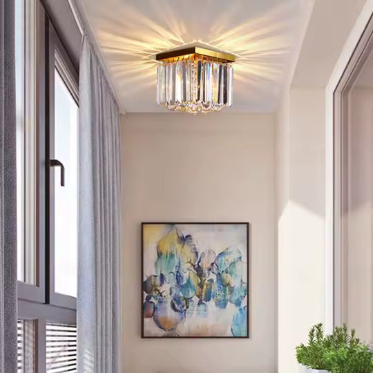 Crystal csillár MARTINEZ Lineáris Luxe, Átmérő 35cm, 4x E14, Fényes Arany Modern Kandeláber Alapértelmezett cím Alessandro Design
