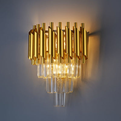 Alkalmazza a Crystal Chandelier Versailles piccolo, 2xe14, arany