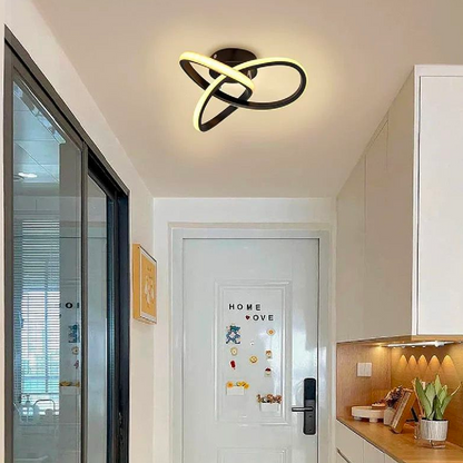 LED LED Vertex Infinitum 26W, hideg/forró/semleges fény, fekete