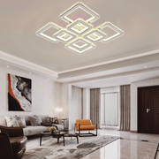 LED -csillár távirányítóval és Leila Crystal 237W, 8 négyzet