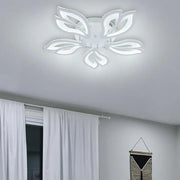 LED -csillár távirányítóval 75W, 5 elem, hideg/forró/semleges fény, instabil, fehér