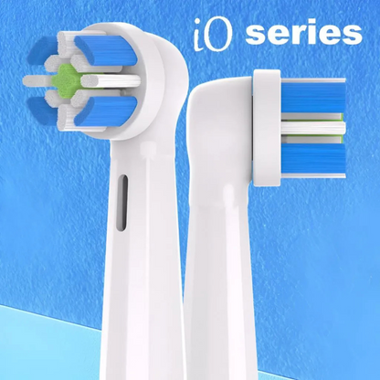4 darab tartalékok Orális-B IO Ultimate Clean Electric kefe: Fejlett tisztítási és cserejelző