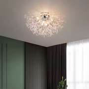 Rondo vivace kristálycsillár, 8x G9, 60 cm átmérőjű, fényes ezüst