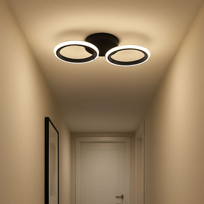 A vágy LED Mara 19W, 2 kör, hideg/forró/semleges fény, fekete