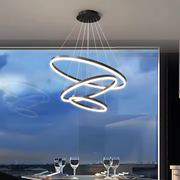 Pagano 46W felfüggesztett LED, hideg/forró/semleges fény, instabil, fekete, állítható magasság