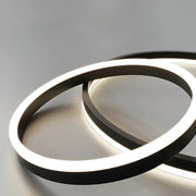 Pagano 46W felfüggesztett LED, hideg/forró/semleges fény, instabil, fekete, állítható magasság