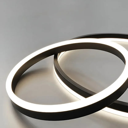 Pagano 46W felfüggesztett LED, hideg/forró/semleges fény, instabil, fekete, állítható magasság
