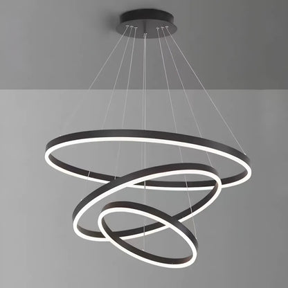 Pagano 46W felfüggesztett LED, hideg/forró/semleges fény, instabil, fekete, állítható magasság