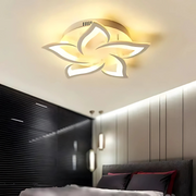 LED -csillár Lotus 74W távirányítóval, 5 szirm, hideg/forró/semleges fény, instabil, fehér