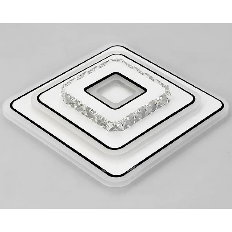 LED -csillár 35W -os arab kristálytal, hideg/forró/semleges fény, fehér