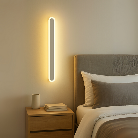 Vigyen fel Suha külső LED -t, 60 cm, 8W, IP65, fém, lineáris, fehér