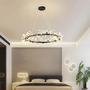 Crystal Chandelier Peterhof Magno, 62 cm átmérőjű, 25xg4, fekete, állítható magasság