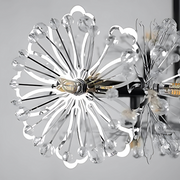 Crystal Chandelier Peterhof Magno, 62 cm átmérőjű, 25xg4, fekete, állítható magasság
