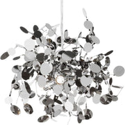 Modern csillár, Capricio Allegro, 2XE14, 40 cm átmérőjű, fényes króm, állítható magasság