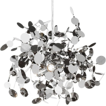 Modern csillár, Capricio Allegro, 2XE14, 40 cm átmérőjű, fényes króm, állítható magasság