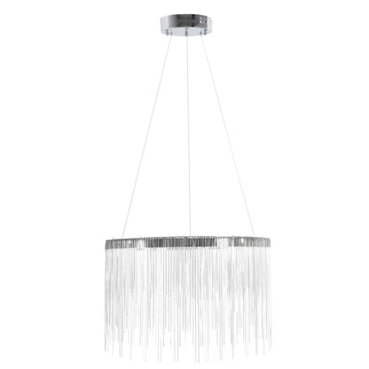 LED -vágy felfüggesztve a Magnus Illumina távirányítót, 32W, hideg/forró/semleges fény, instabil, fényes króm