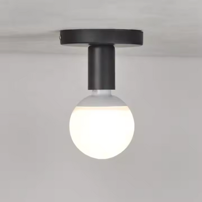 A modernista Lustnist Mono 1x E27, fekete, modern formatervezés