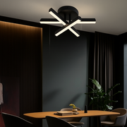 LED LED LED LUD, 18W, fekete, fém, hideg/forró/semleges fény