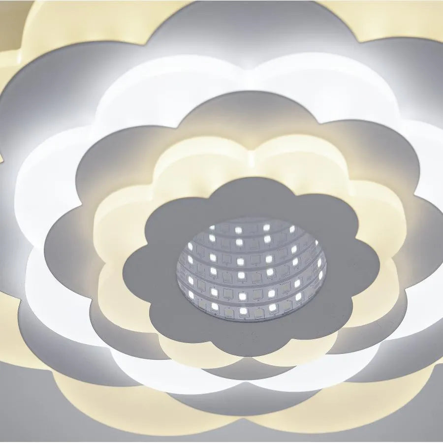 LED LED LED 3D, 36W, 24 cm átmérőjű, hideg/forró/semleges fény, fehér
