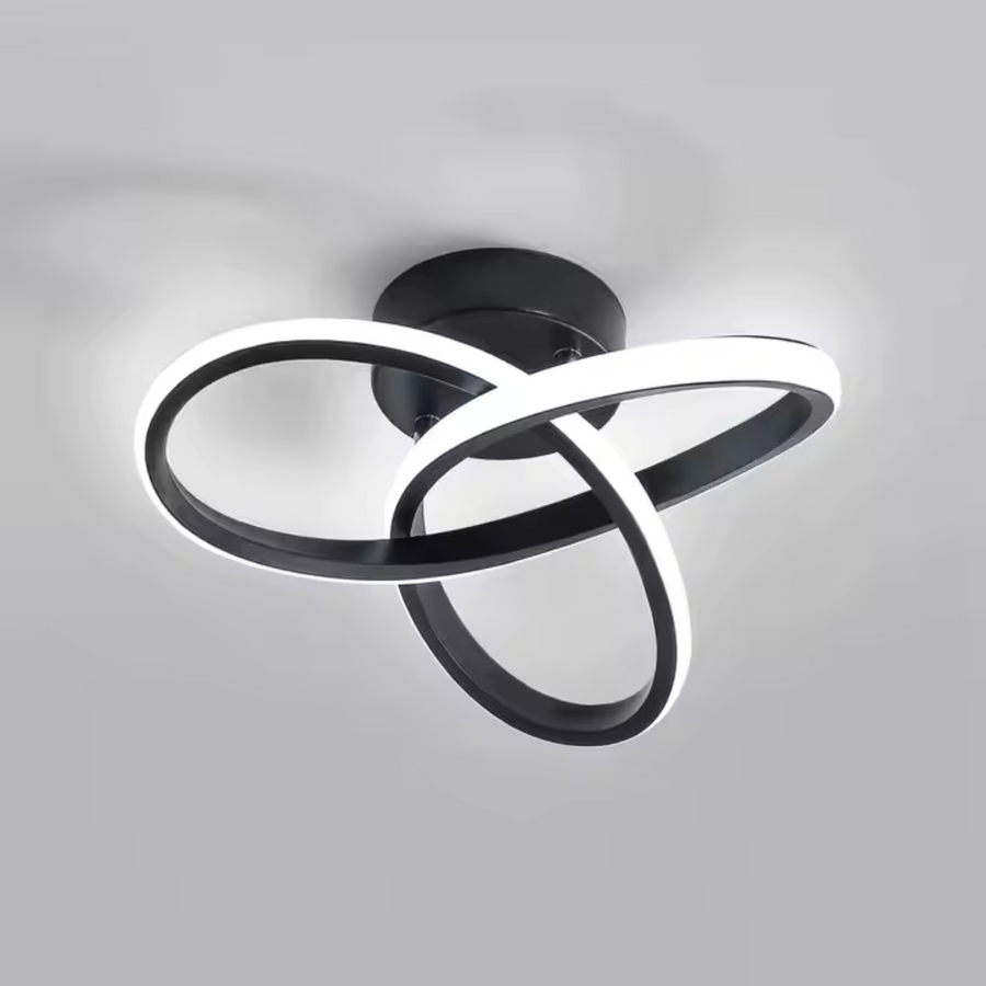 LED LED Vertex Infinitum 26W, hideg/forró/semleges fény, fekete