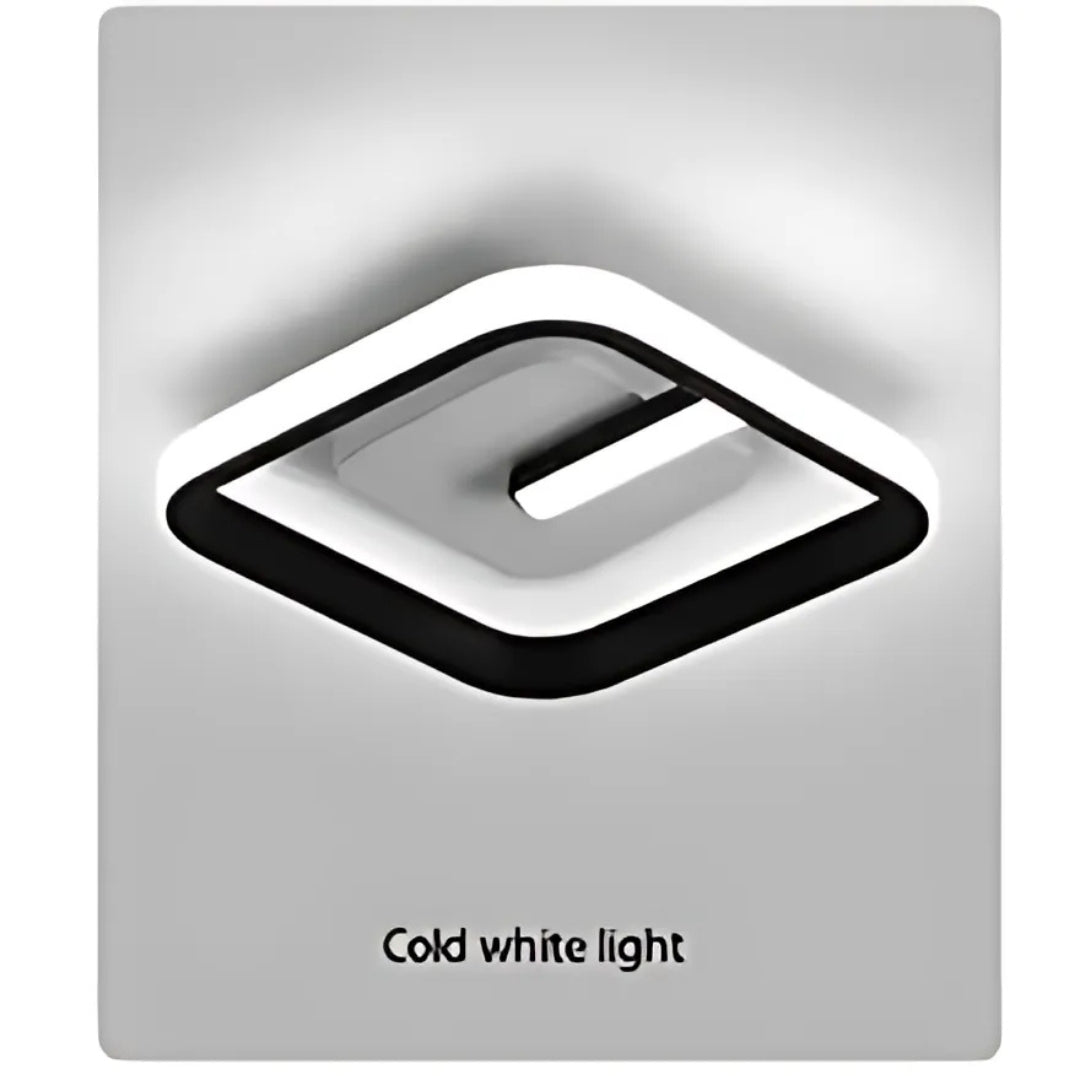 LED VED VICTORIA, 16W, hideg/forró/semleges fény, fekete -fehér