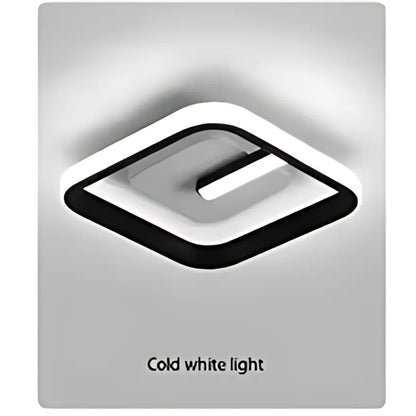 LED VED VICTORIA, 16W, hideg/forró/semleges fény, fekete -fehér
