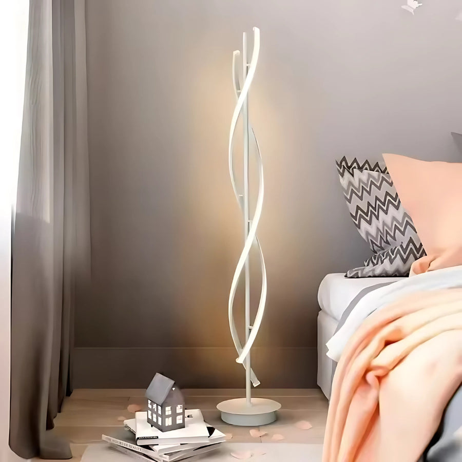 LED LED UPSILON, 48W, hideg/forró/semleges fény, fém és akril, fehér