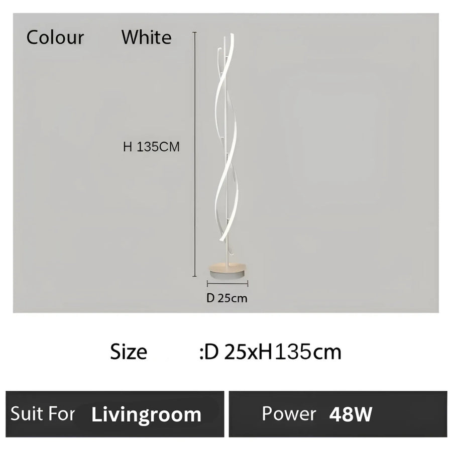 LED LED UPSILON, 48W, hideg/forró/semleges fény, fém és akril, fehér