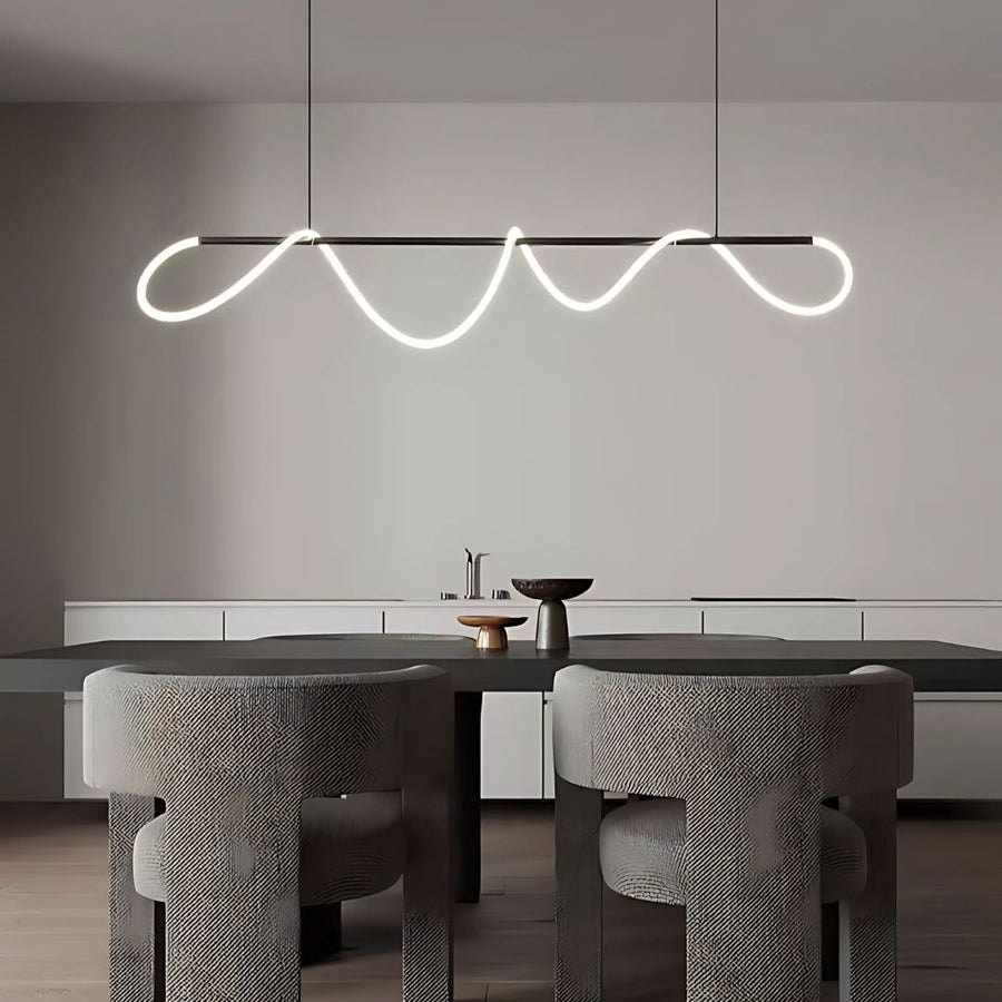 LED -vágy Divino -val, 24W, Dimable, 4000K, fekete