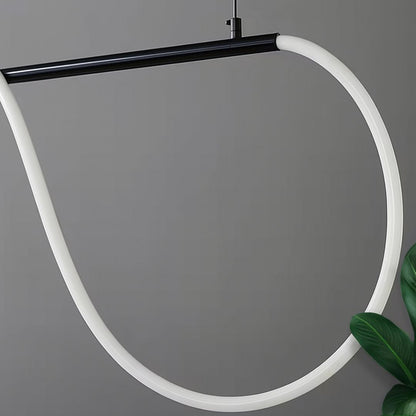 LED -vágy Divino -val, 24W, Dimable, 4000K, fekete