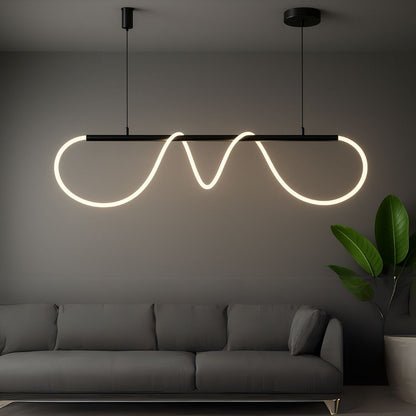 LED -vágy Divino -val, 24W, Dimable, 4000K, fekete