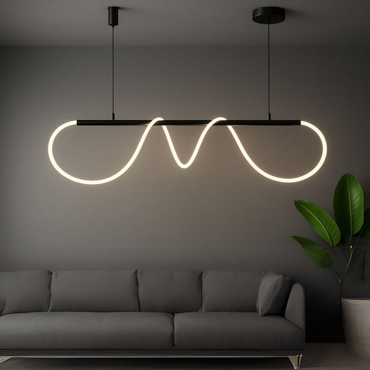 LED -vágy Divino -val, 24W, Dimable, 4000K, fekete