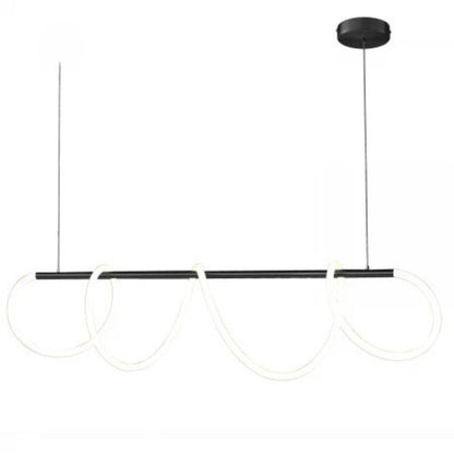 LED -vágy Divino -val, 24W, Dimable, 4000K, fekete