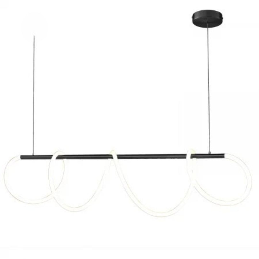 LED -vágy Divino -val, 24W, Dimable, 4000K, fekete