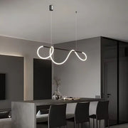 LED -vágy Divino -val, 24W, Dimable, 4000K, fekete