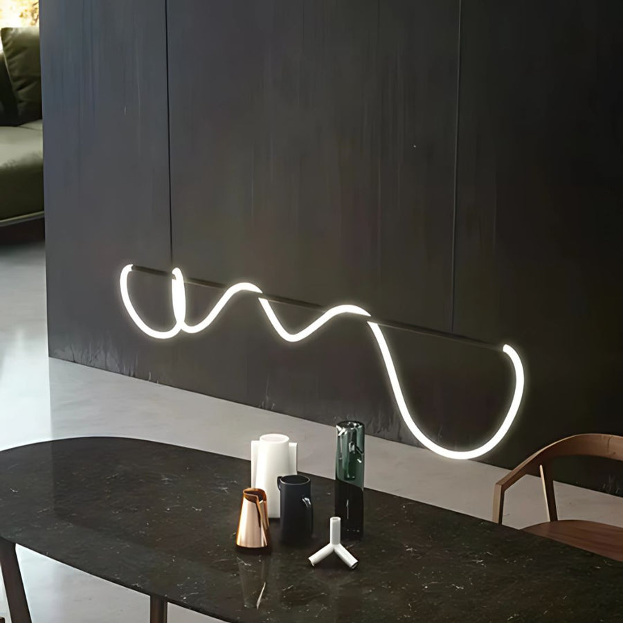 LED -vágy Divino -val, 24W, Dimable, 4000K, fekete