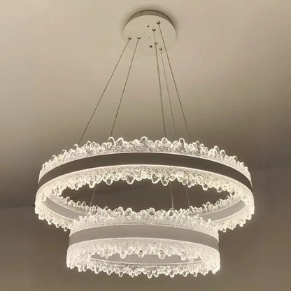 LED -csillár, amelyet távirányítóval felfüggesztettek Fosco 126W, hideg/forró/semleges fény, instabil, állítható magasság, arany