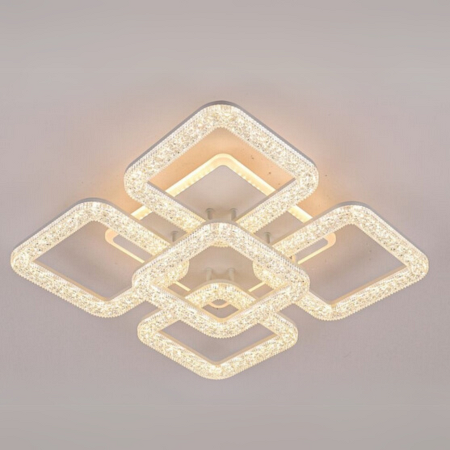 LED LED LED Astrid távirányítóval, 114W, dimablázható, fehér