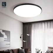 LED Solis 37cm 33W mennyezet semleges fekete fény