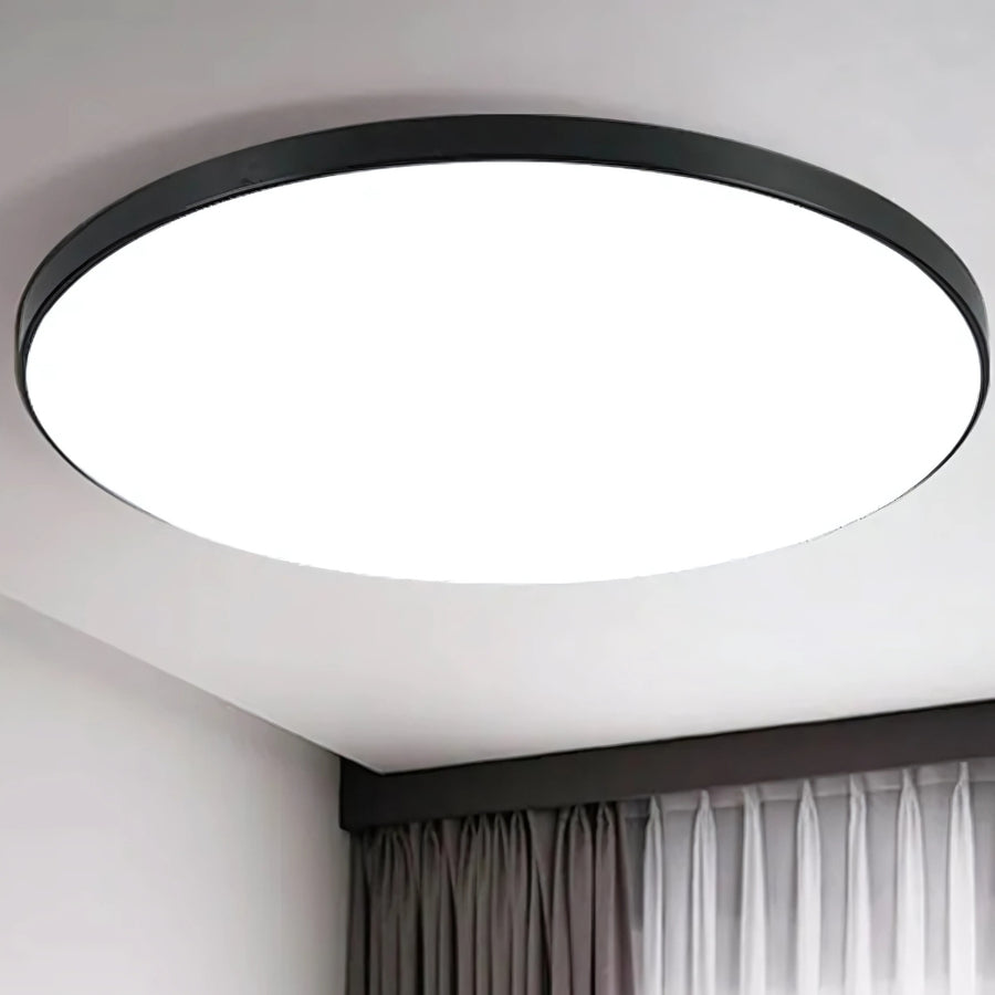 LED Solis 37cm 33W mennyezet semleges fekete fény