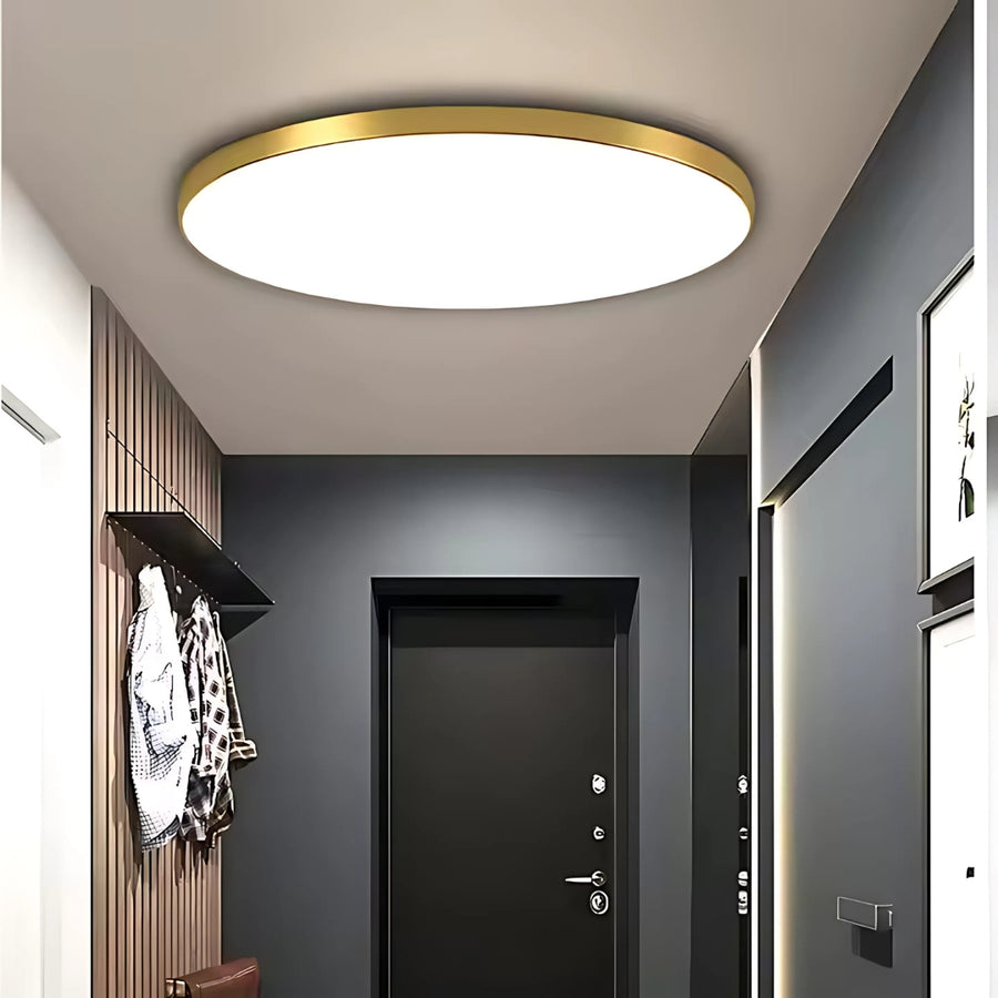 LED Solis 37cm 33W mennyezet semleges arany