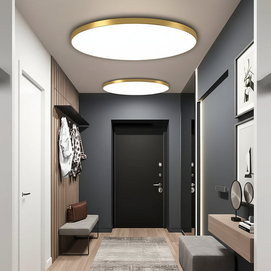 LED mennyezeti lámpa SOLIS 27cm 20W Cold Light Arany LED mennyezeti lámpák Alapértelmezett cím Alessandro Design